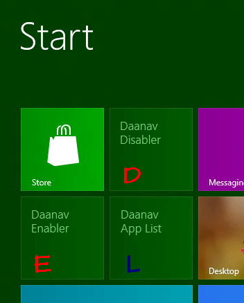 Windows 8 Start Menu