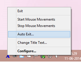 Automatically Stop Mouse Movements
